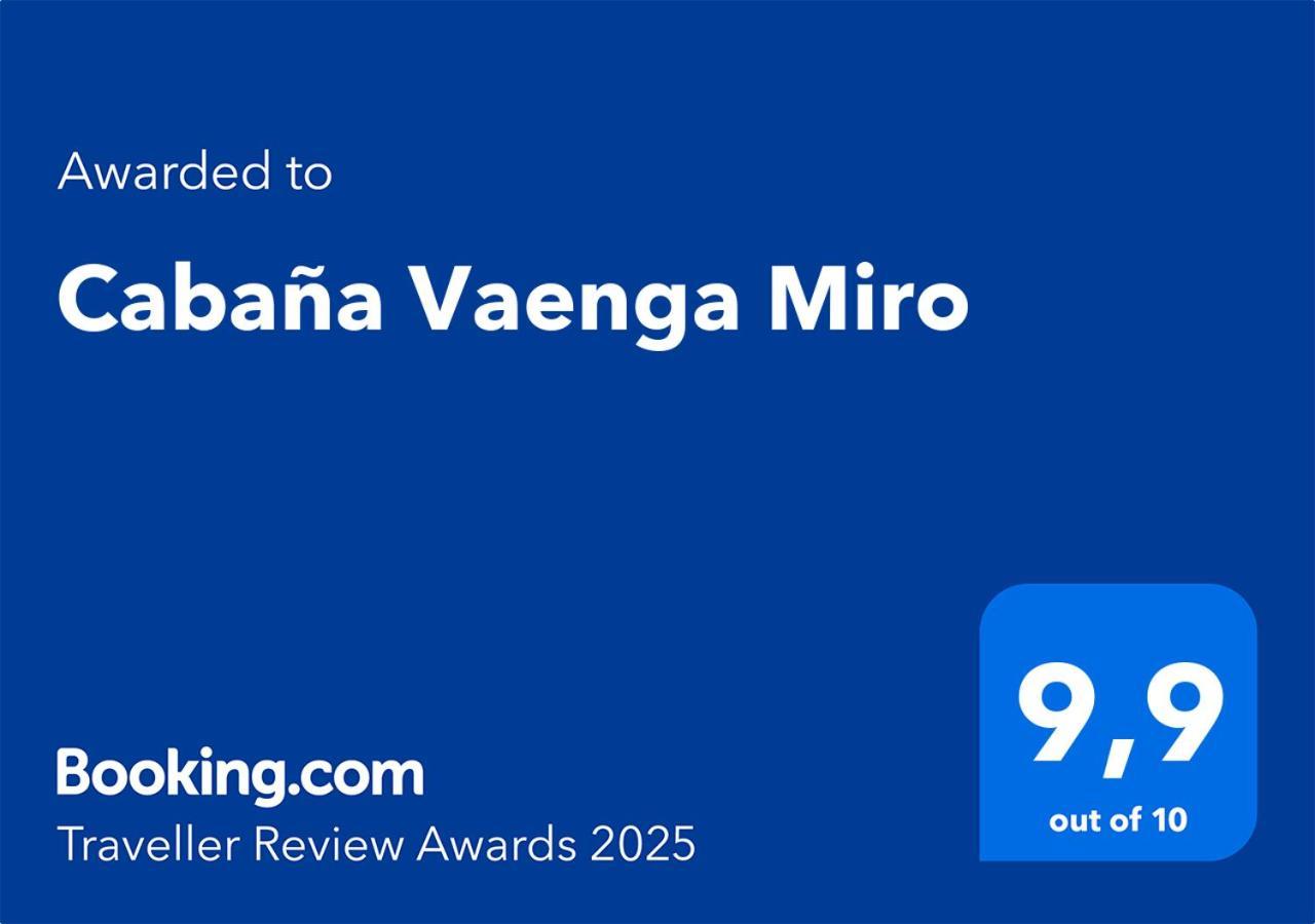 Cabana Vaenga Miro 앙가로아 외부 사진